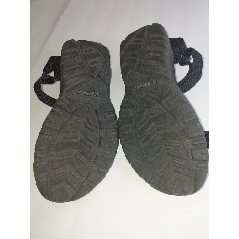 Teva-Men's Size 11 Black Hurricane Textile Upper Casual Sandals WATER,  Hiking.